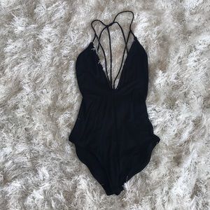Strappy bodysuit